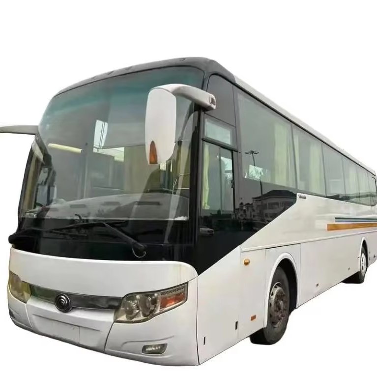 55Luxury Seats Business Bus Complete Import Export Procedures Diesel Engine Airbag Shock Absorber Chassis Manual Euro 4 Used